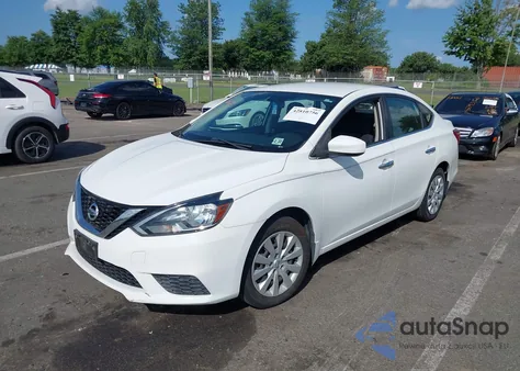 2017 Nissan Sentra Sv z USA, uszkodzony, nr VIN 3N1AB7AP4HY223648
